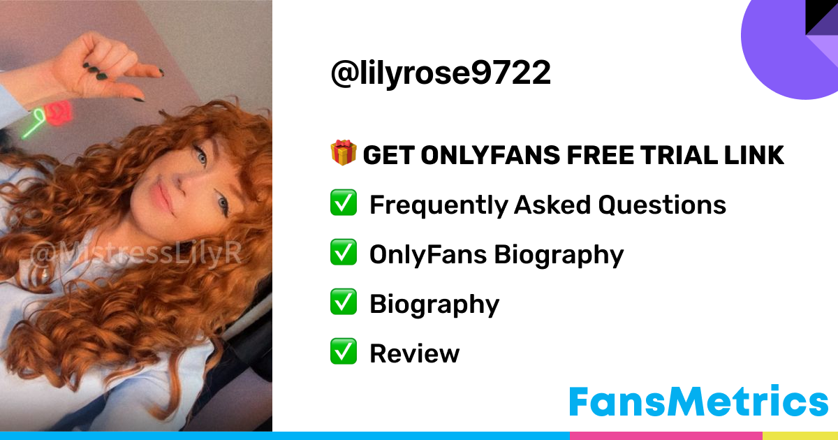 Lilyrose9722 OnlyFans Leaked - Free Access
