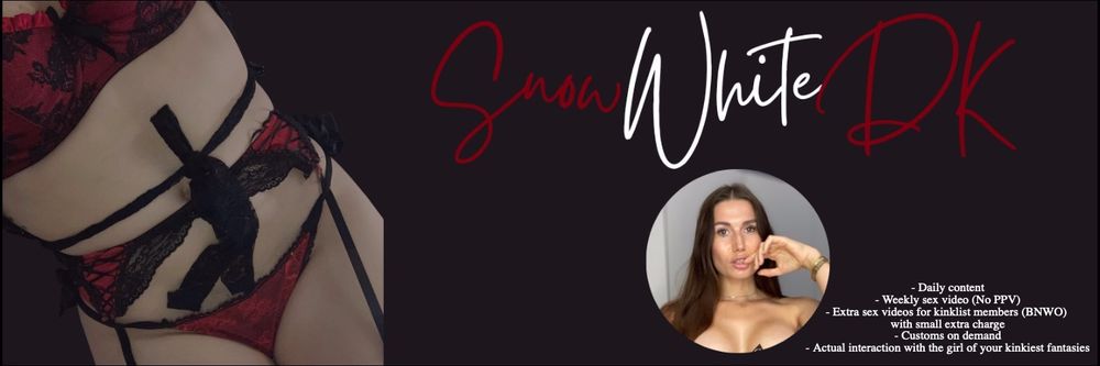 snowwhitedk OnlyFans profile picture