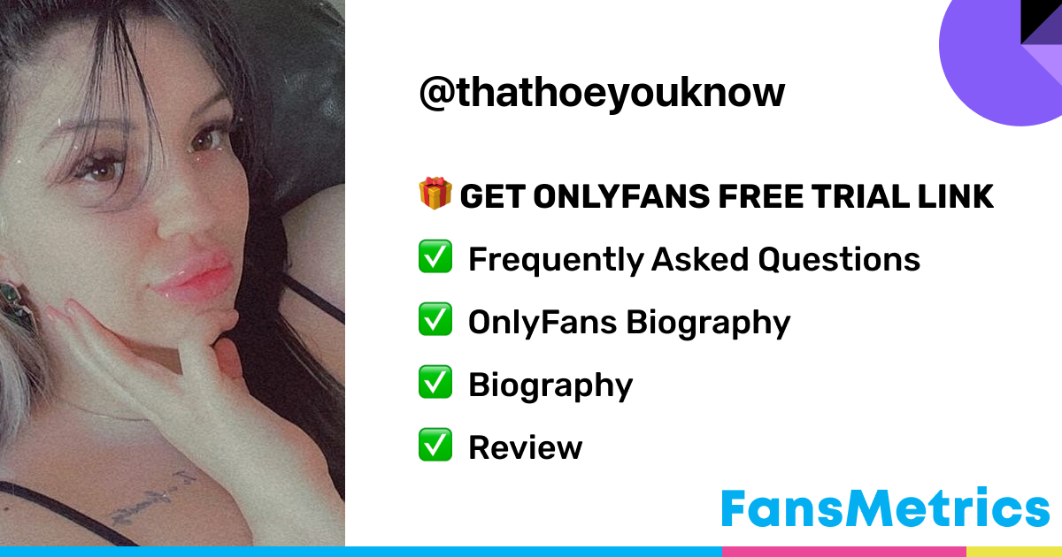 Thathoeyouknow OnlyFans Leaked - Free Access