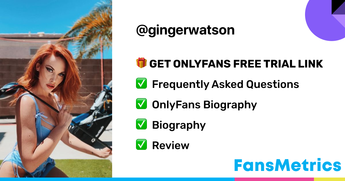 Ginger Watson - Gingerwatson OnlyFans Leaked