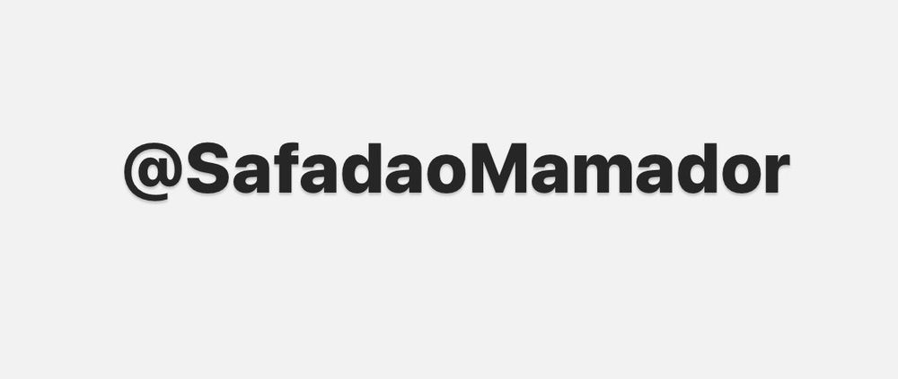 safadaomamador OnlyFans profile picture