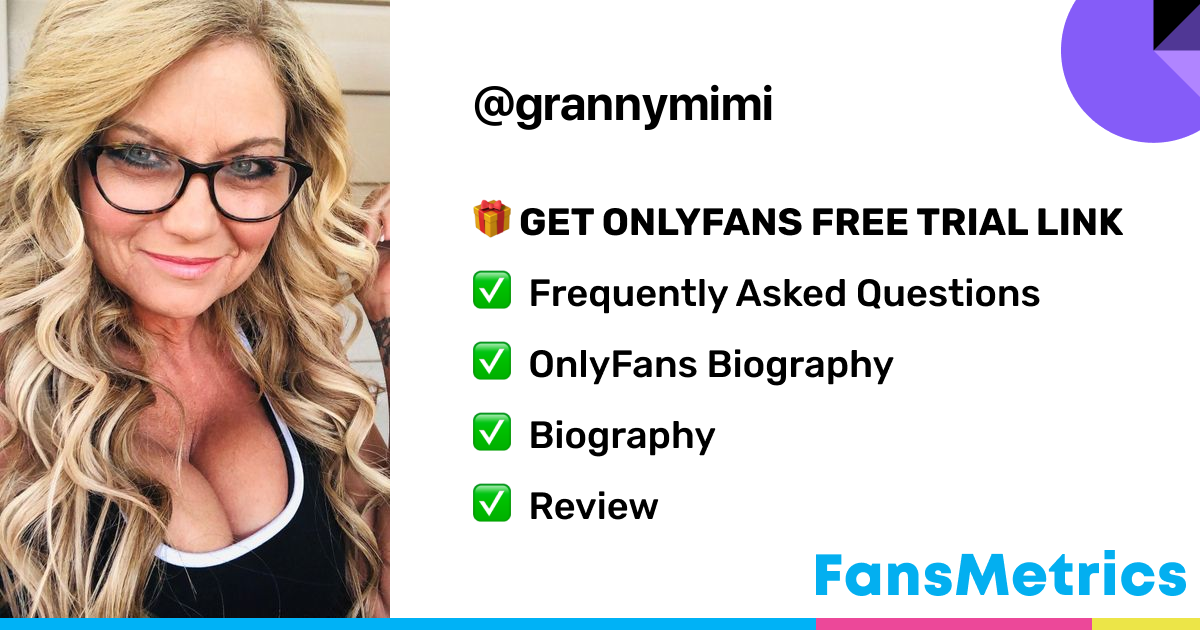 Mary Shoemaker - Grannymimi OnlyFans Leaked