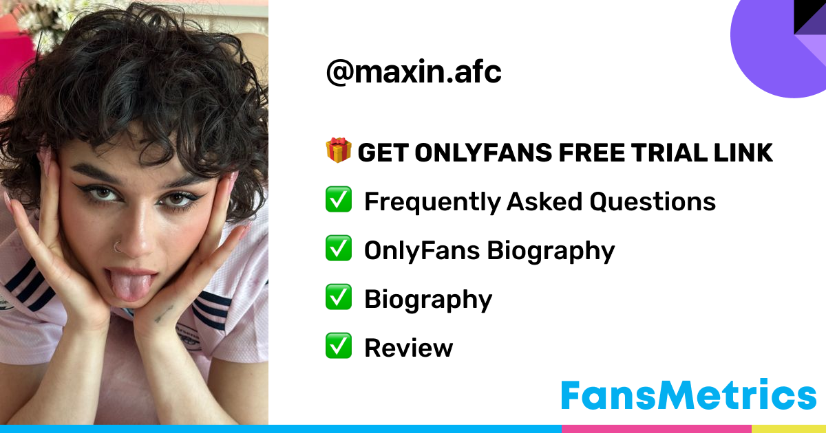 maxin afc OnlyFans Free Trial XXX Photos FansMetrics com 