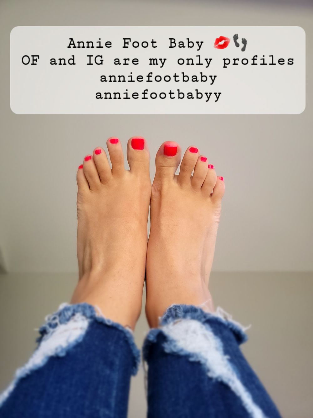 anniefootbaby OnlyFans profile picture