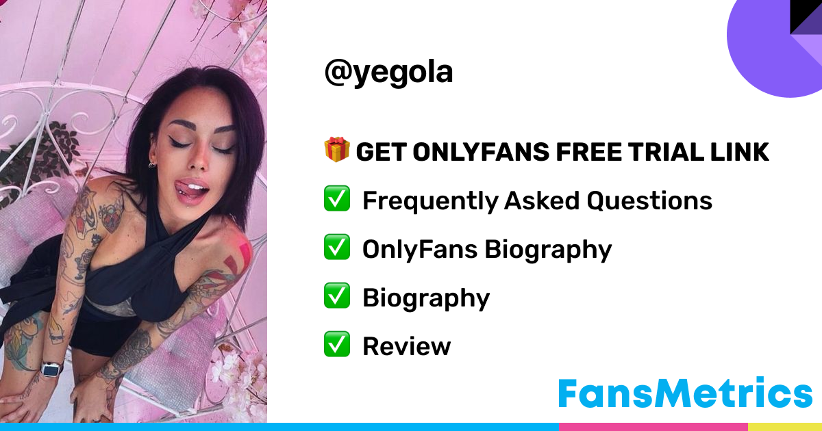 OnlyFans Leaked Yegola Free access