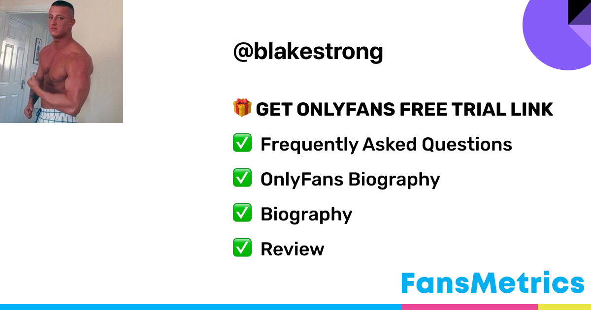 Blake Strong - Blakestrong OnlyFans Leaked
