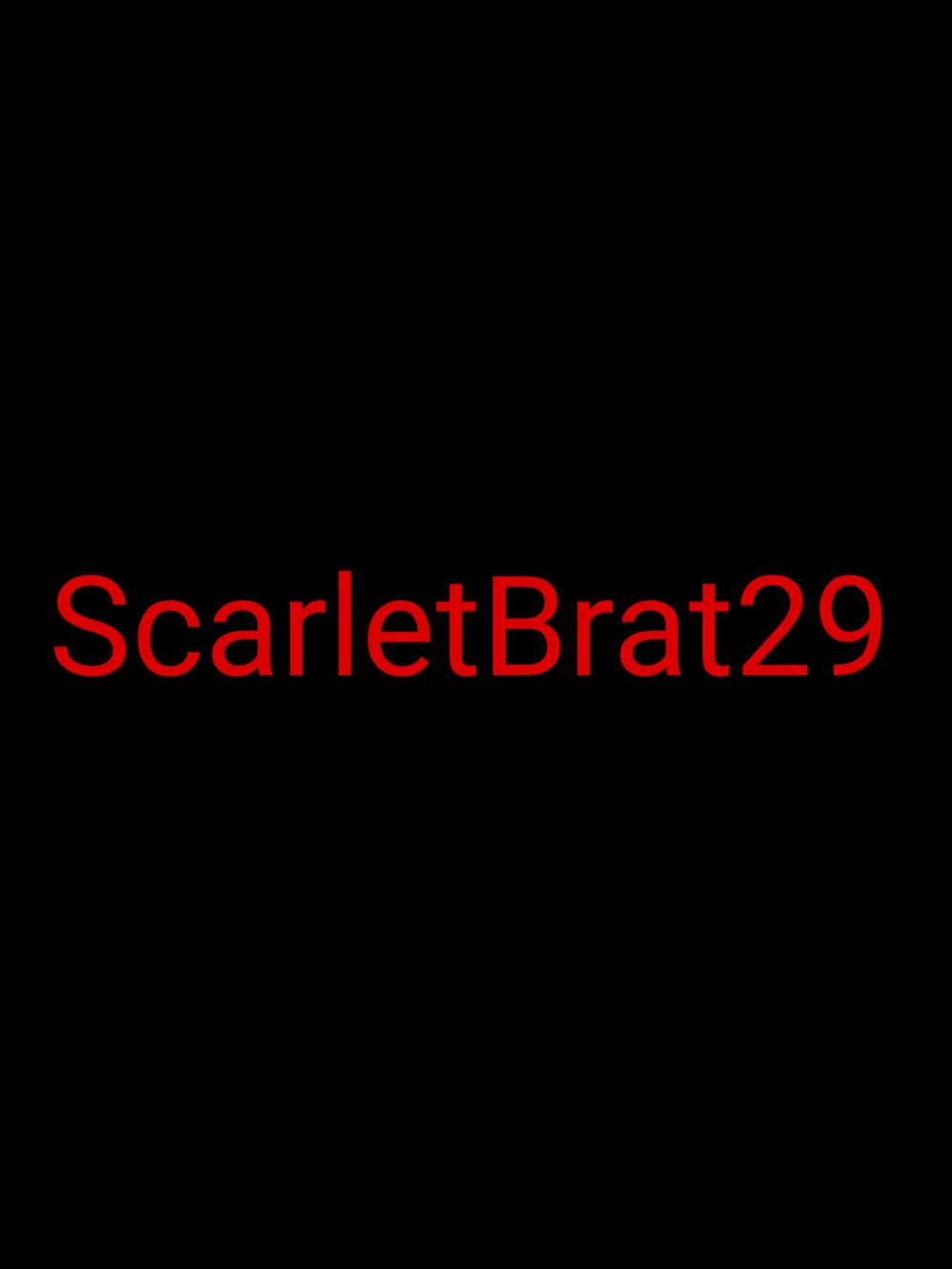 scarletbrat29 OnlyFans profile picture