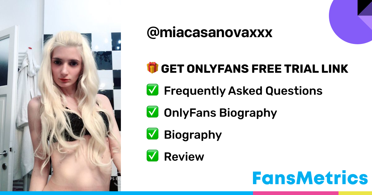 Mia Casanova - Miacasanovaxxx OnlyFans Leaked