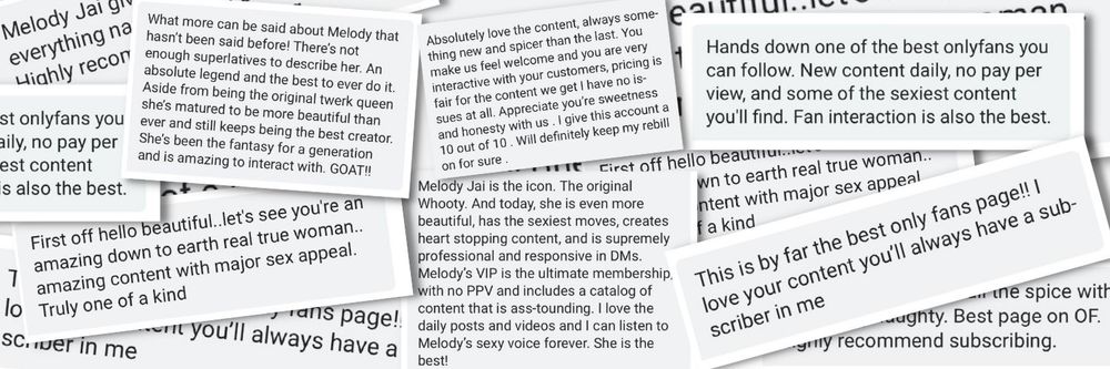 vipmelodyjai OnlyFans - Free Trial - Photos - Socials | FansMetrics.com