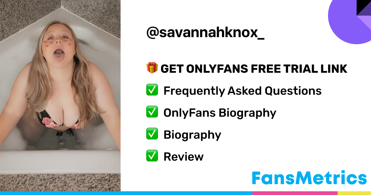 Savannahknox_ OnlyFans Leaked - Free Access