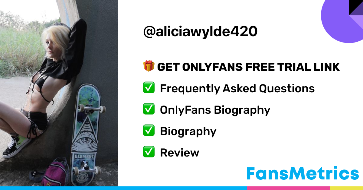 Alicia Wylde - Aliciawylde420 OnlyFans Leaked