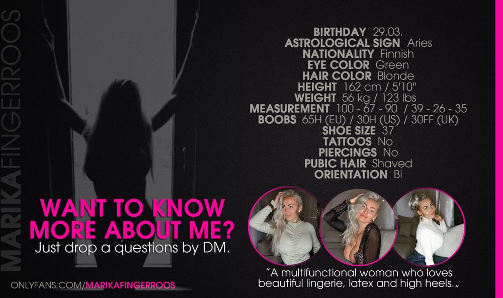marikafingerroos OnlyFans profile picture
