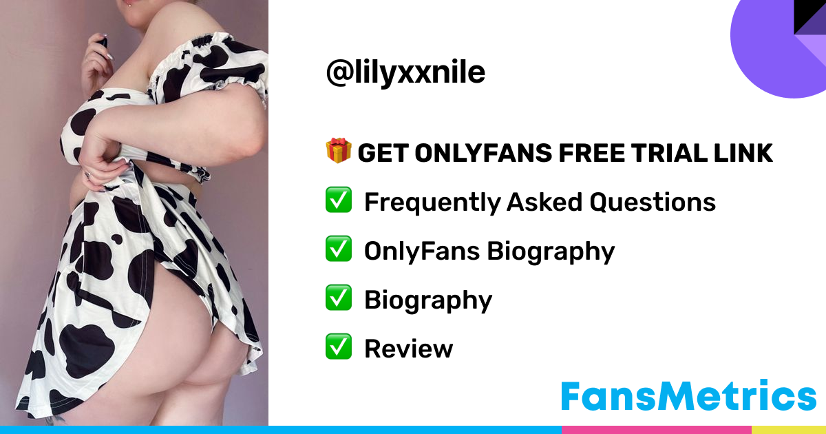 Leaked OnlyFans LilyxxNile Lilyxxnile -