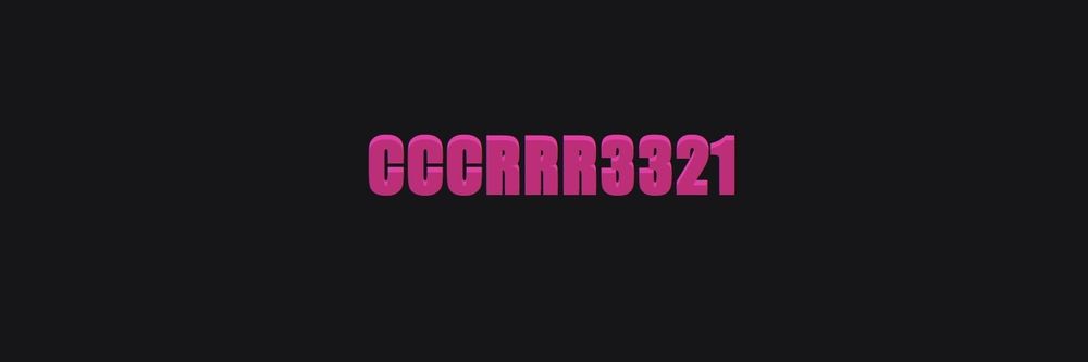 cccrrr3321 OnlyFans profile picture