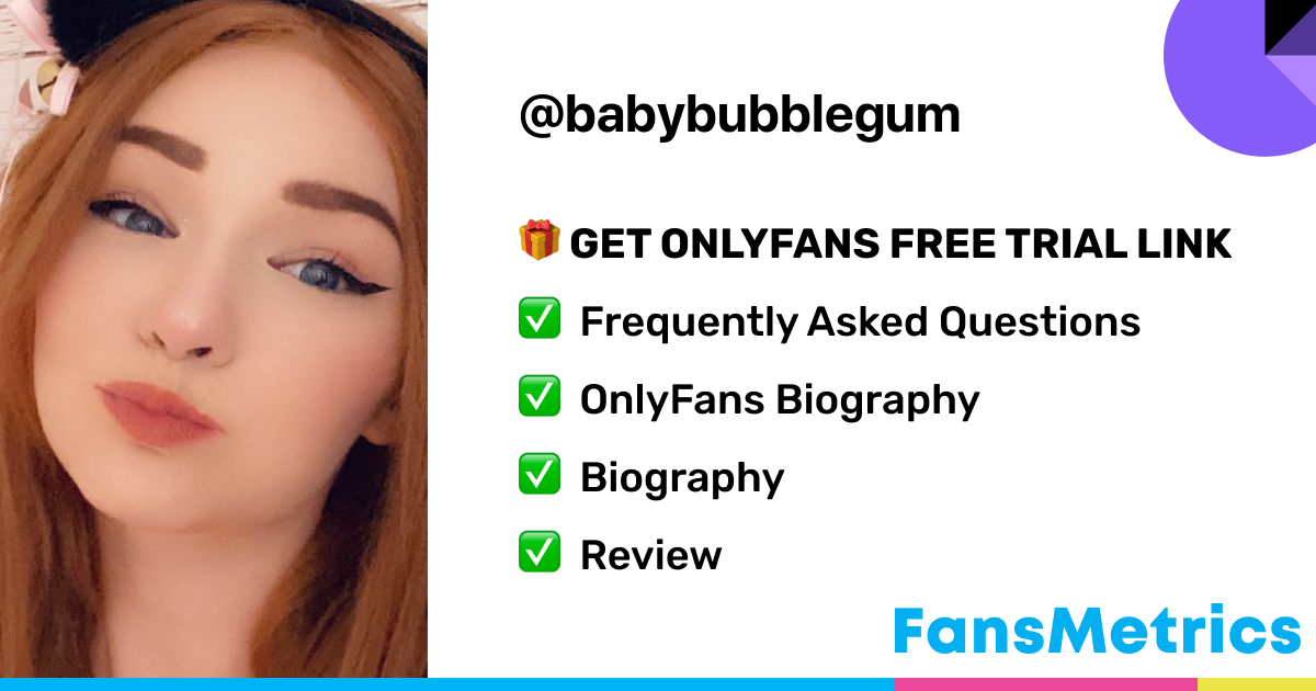 Babybubblegum OnlyFans Leaked