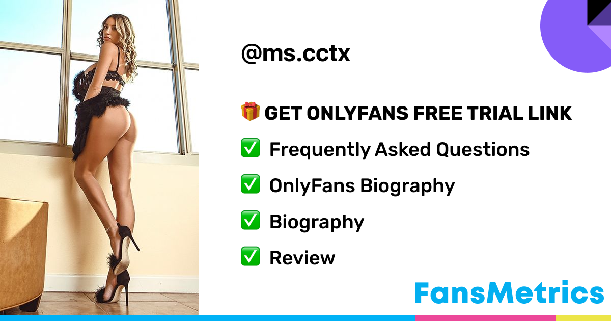 ms cctx OnlyFans Free Trial XXX Photos FansMetrics com 