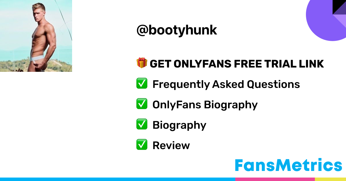 Bootyhunk OnlyFans Leaked