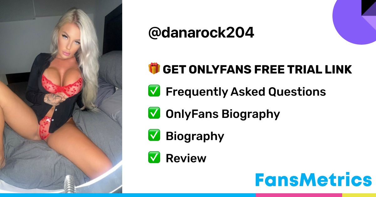 Leaked OnlyFans Rock Dana Danarock204 OnlyFans