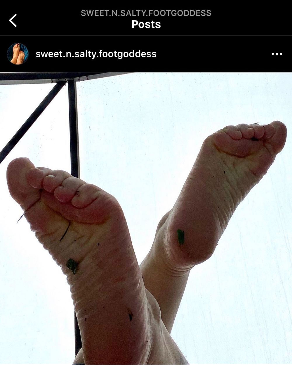 sweetnsaltyfootgoddess OnlyFans profile picture