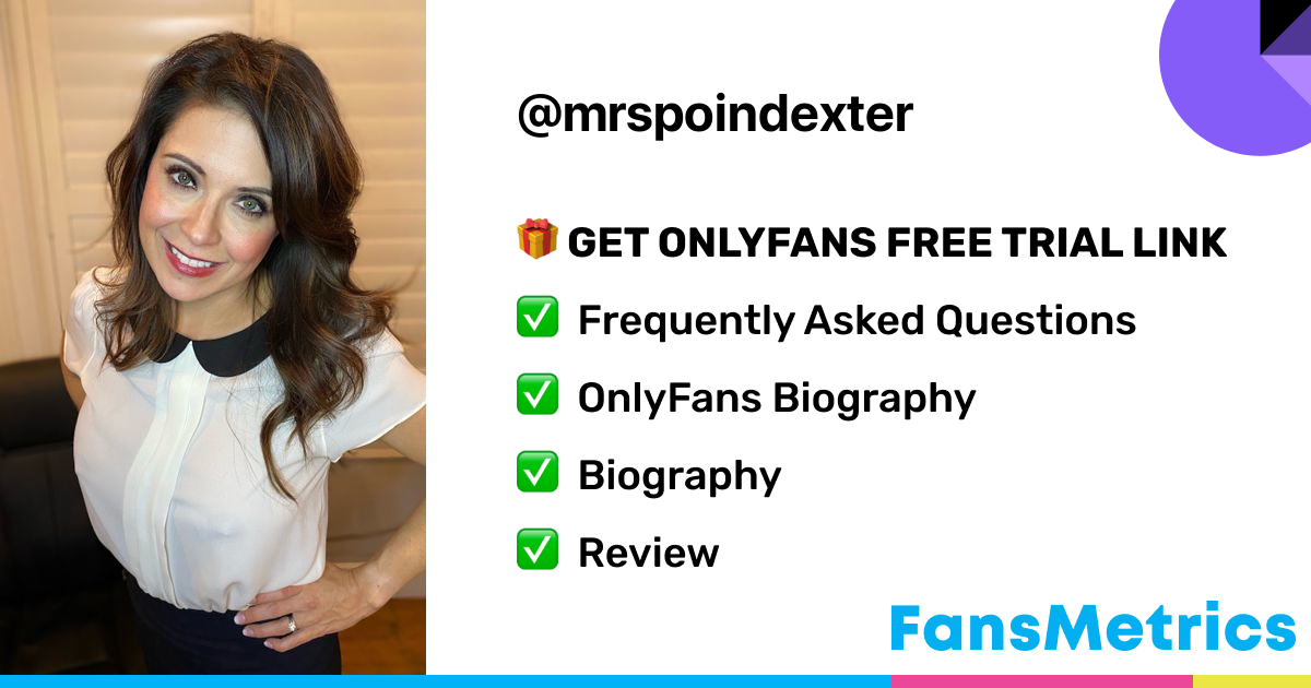 mrspoindexter OnlyFans - Free Trial - Photos - Socials | FansMetrics.com
