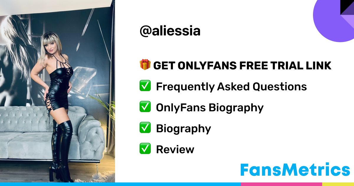 Aliessia OnlyFans Leaked - Free Access