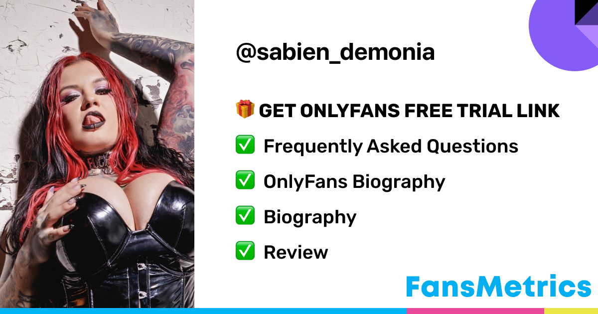 Sabien DeMonia - Sabien_demonia OnlyFans Leaked