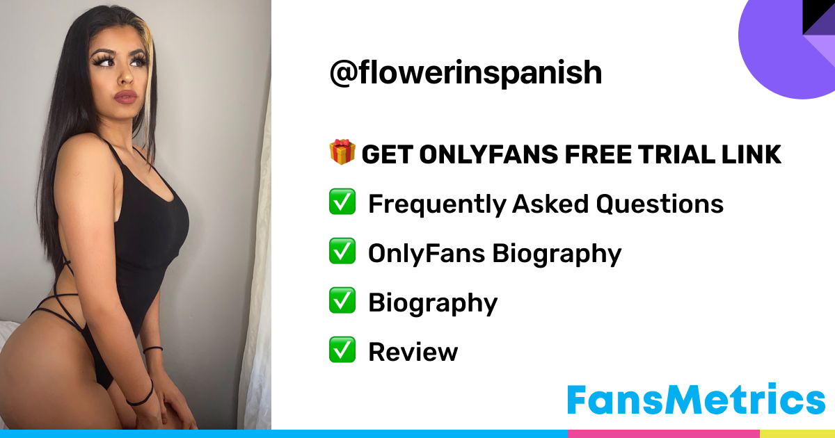 FlowerinSpanish - Flowerinspanish OnlyFans Leaked