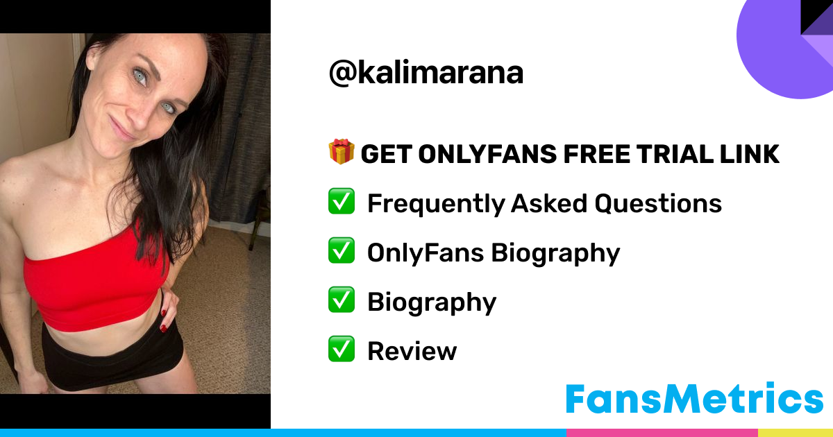 KaliMarana - Kalimarana OnlyFans Leaked