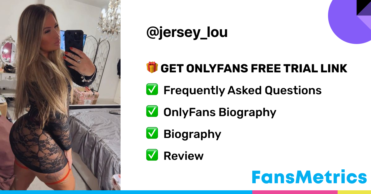 Jersey_lou OnlyFans Leaked - Free Access