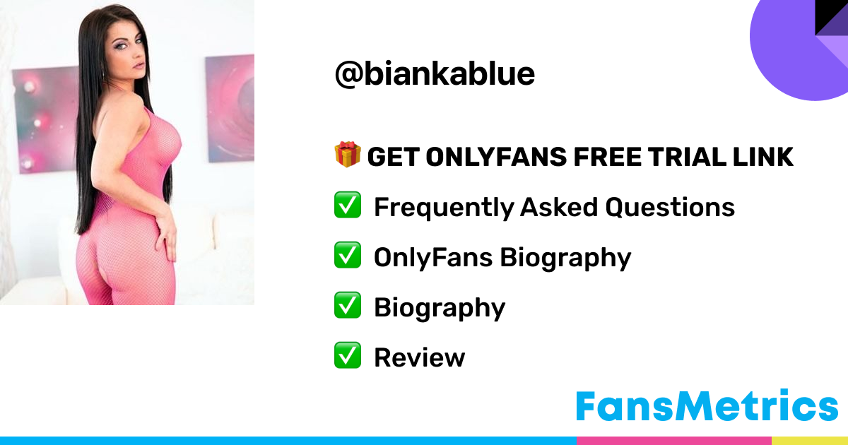 OnlyFans - Free Access Biankablue Leaked Bianka Blue