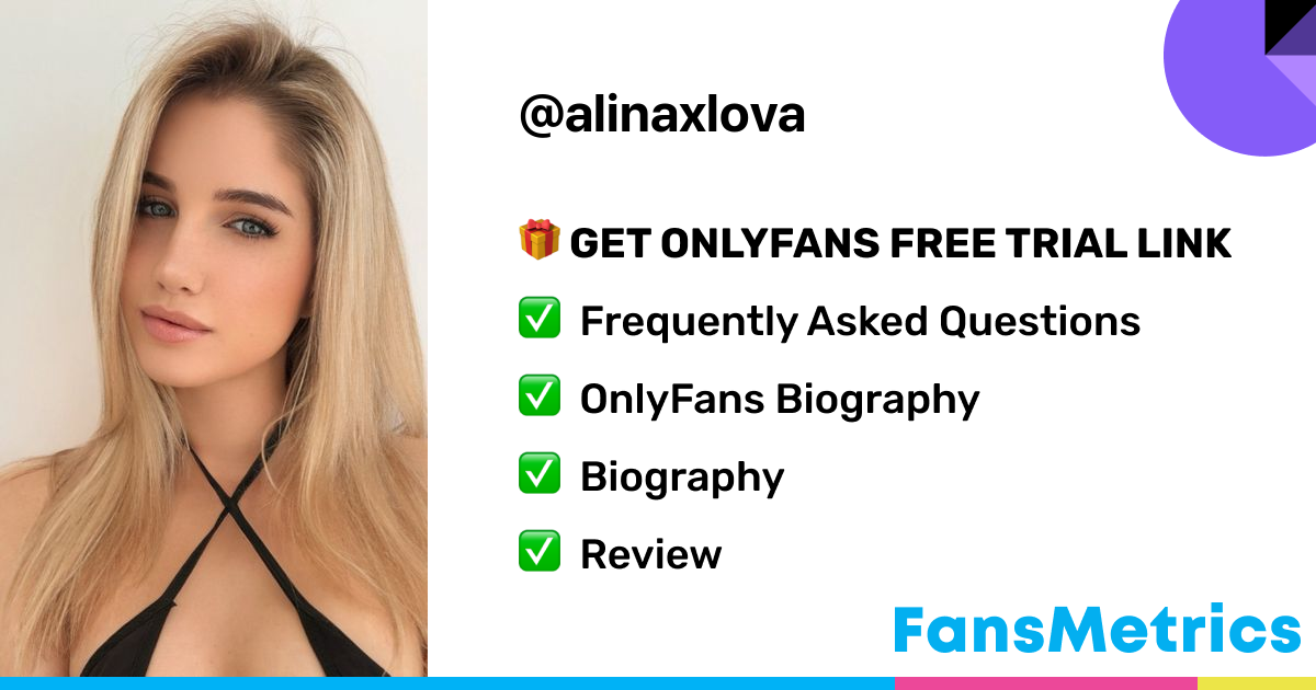 alinaxlova OnlyFans Free Trial XXX Photos FansMetrics com 