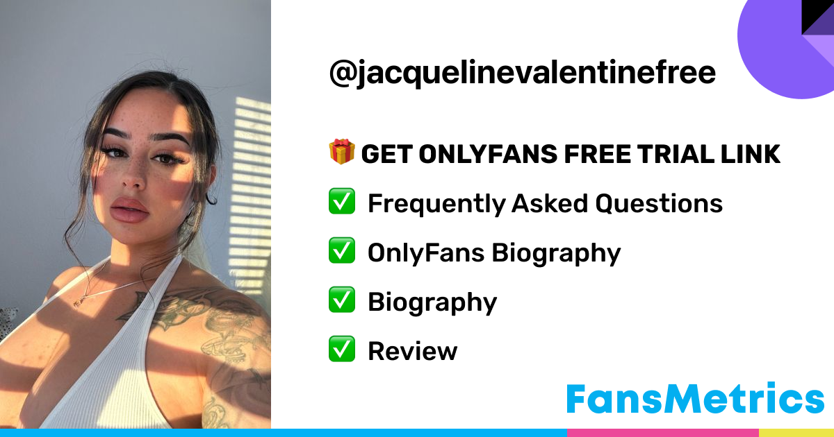 Jacqueline Valentine - Jacquelinevalentine OnlyFans Leaked