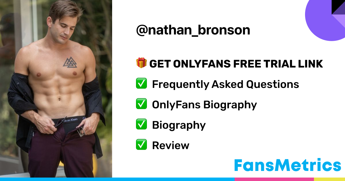 Nathan Bronson - Nathan_bronson OnlyFans Leaked
