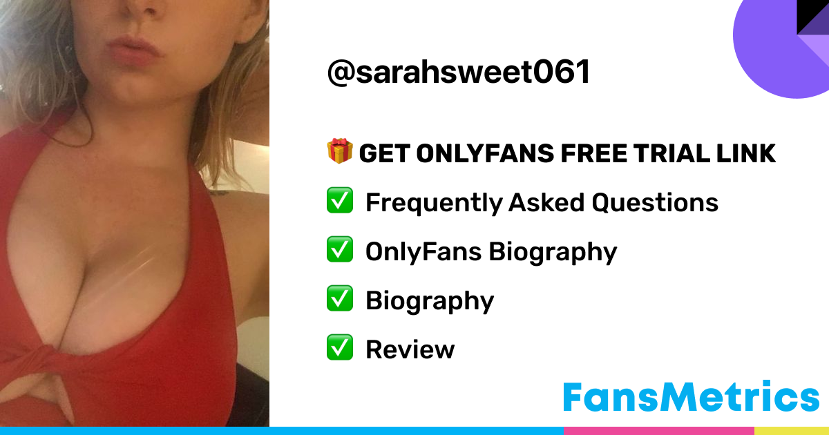 Sarah Sweet - Sarahsweet061 OnlyFans Leaked