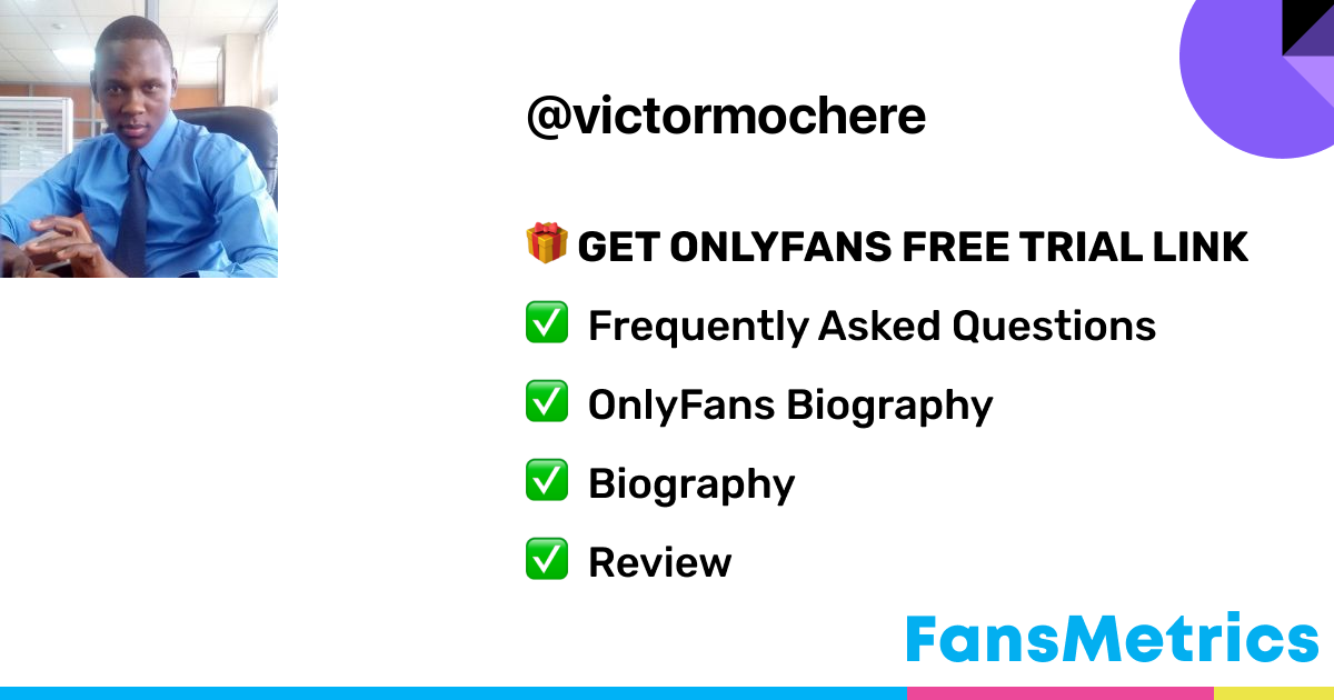 Victor Mochere - Victormochere OnlyFans Leaked