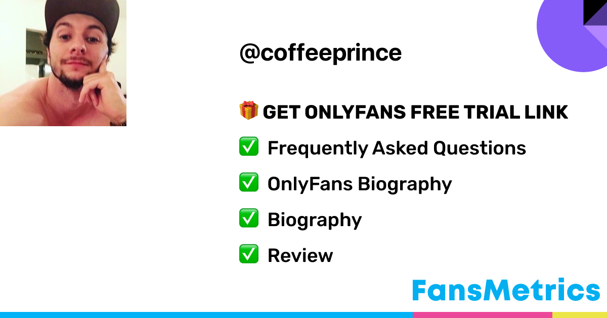 Coffeeprince OnlyFans Leaked - Coffee Prince