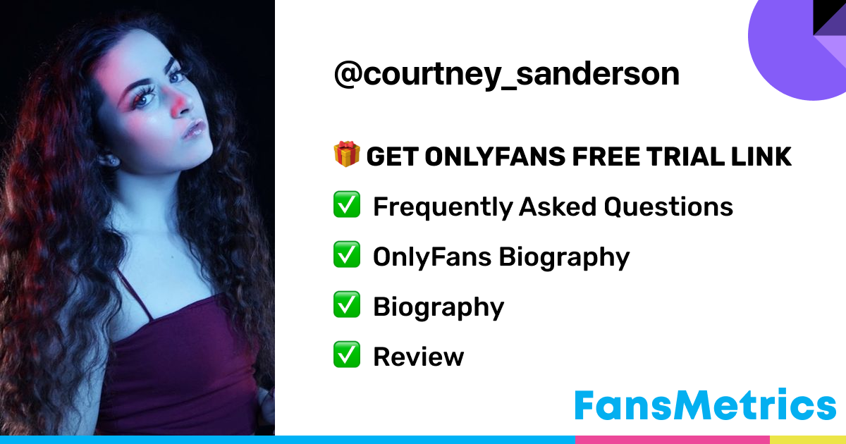Courtney sanderson onlyfans leaked