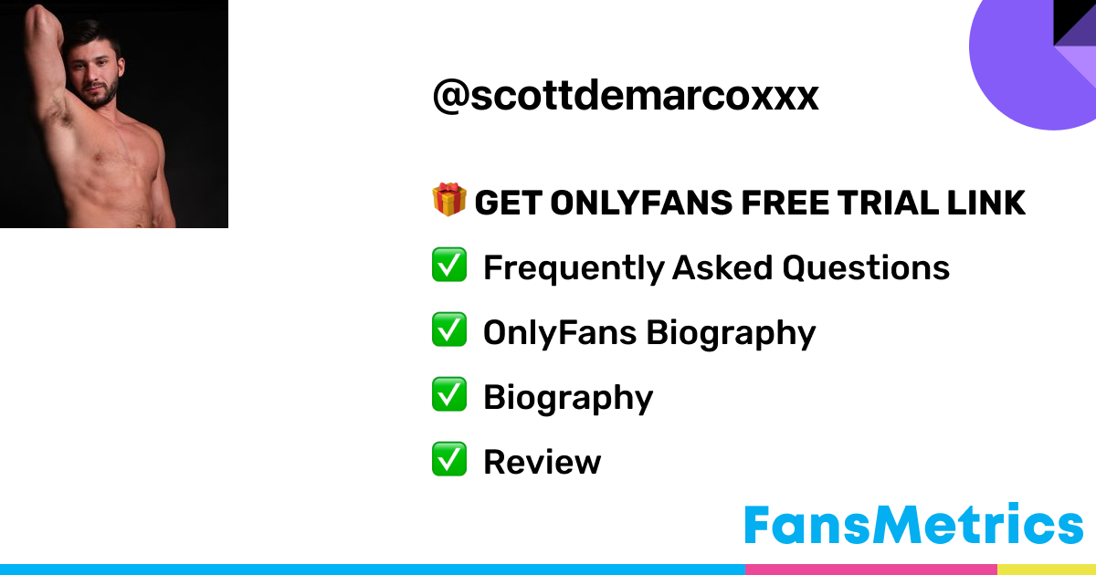 DeMarco OnlyFans Scottdemarcoxxx Leaked - Scott Scott DeMarco