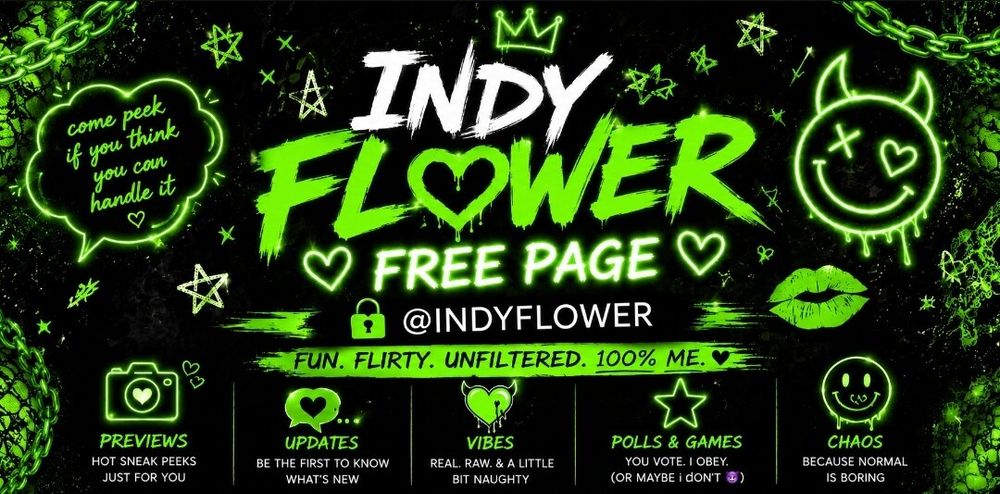 indyflower OnlyFans profile picture