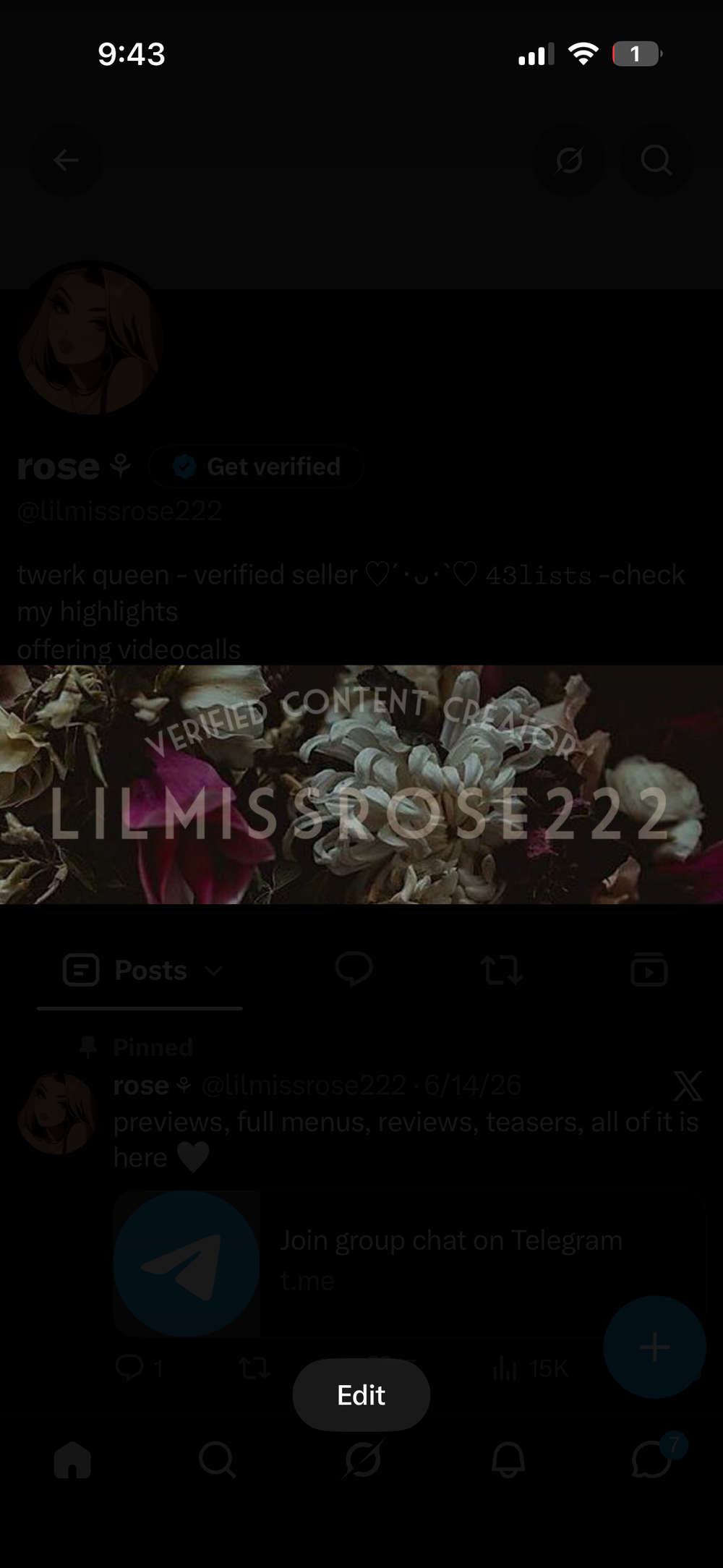 lilmissrose222 OnlyFans profile picture