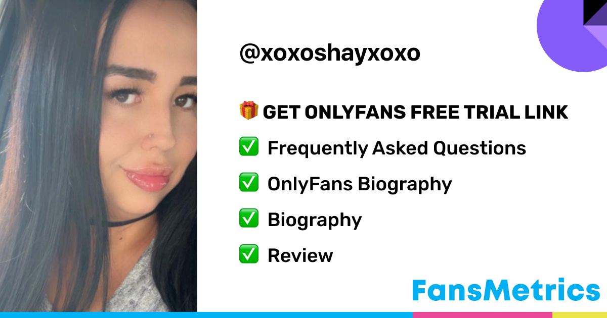 Shay - Xoxoshayxoxo OnlyFans Leaked