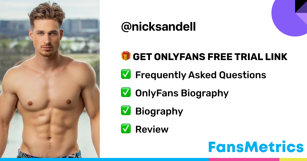 Sandell nude nick pics @nicksandell Nick Sandell