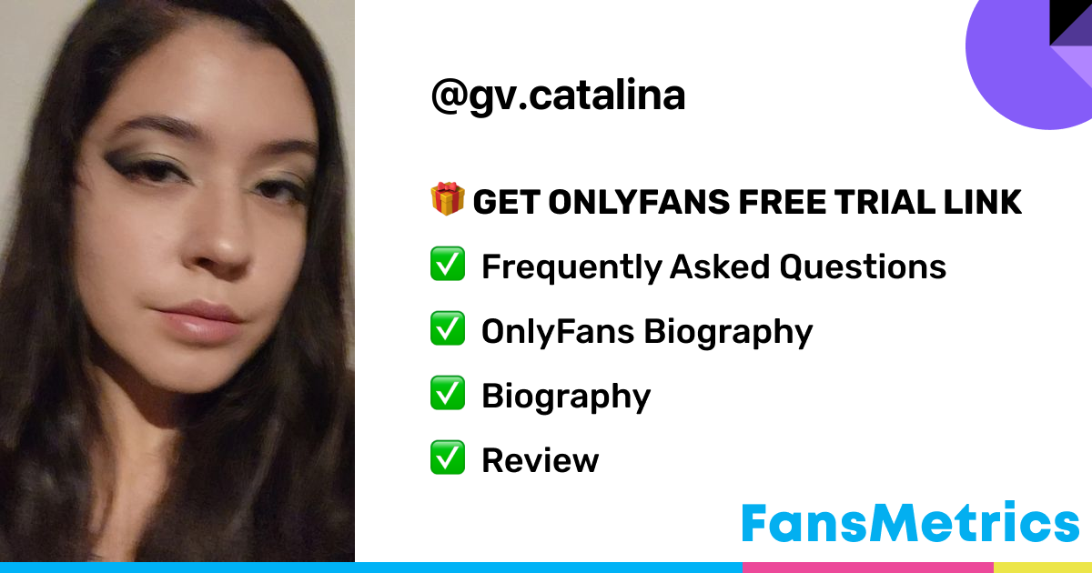 gv catalina OnlyFans Free Trial XXX Photos FansMetrics com 