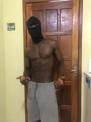 Black XXL Man