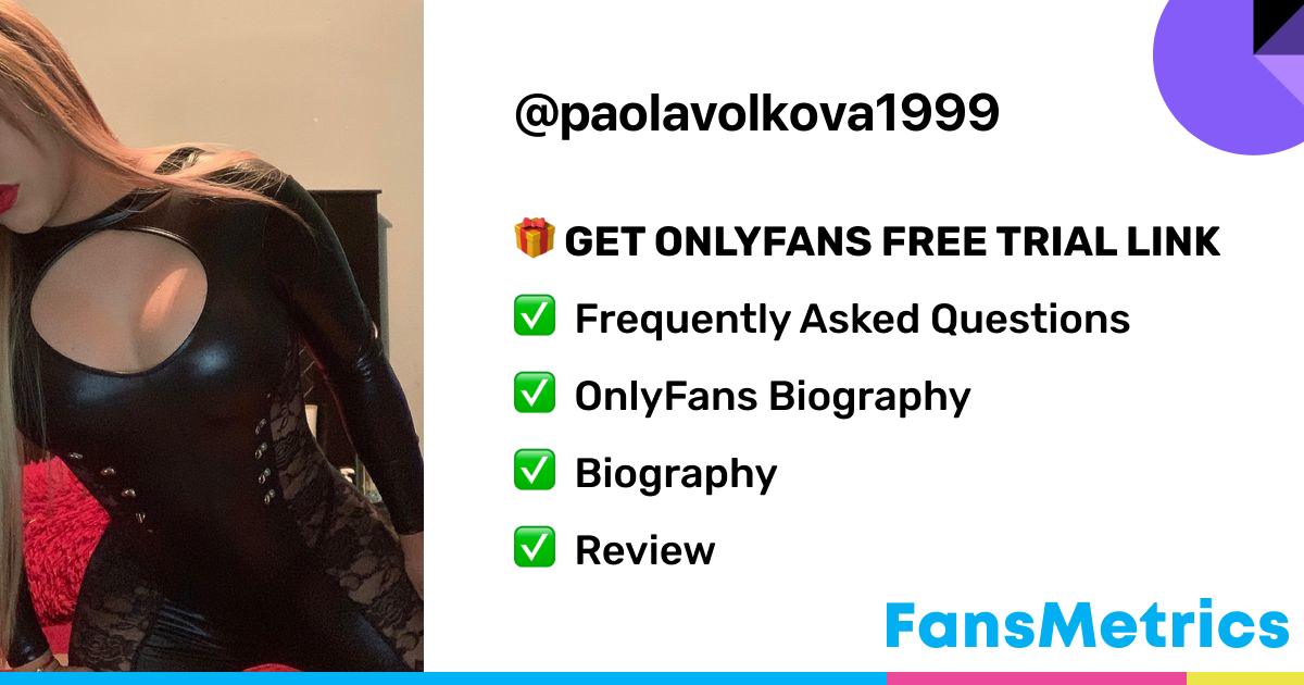 Paola vlz - Paolavolkova1999 OnlyFans Leaked