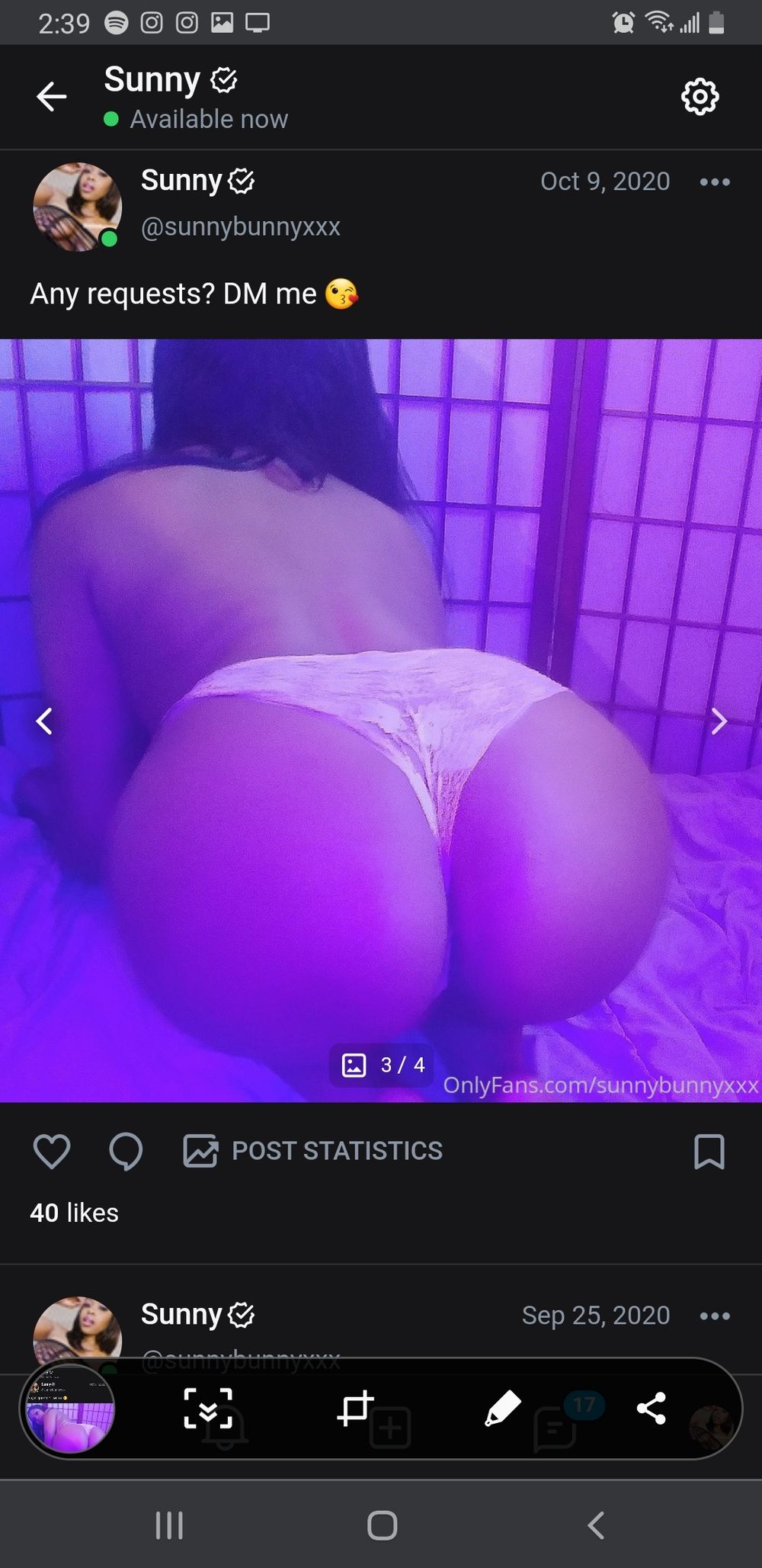 sunnybunnyxxx OnlyFans profile picture