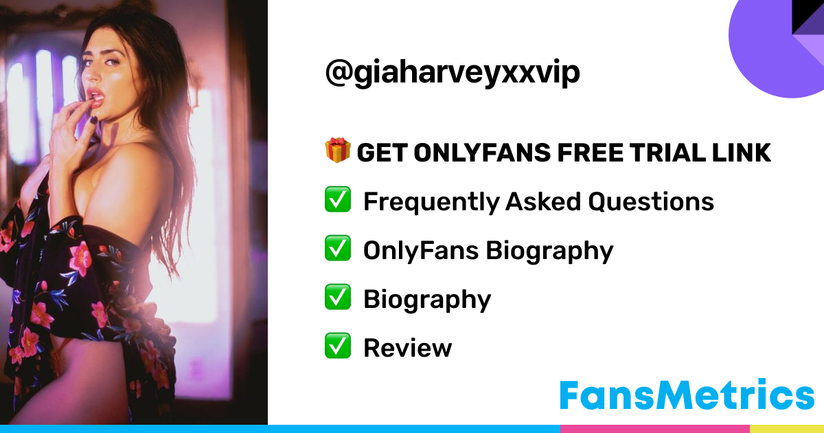 Gia Harvey VIP - Giaharveyxxvip OnlyFans Leaked