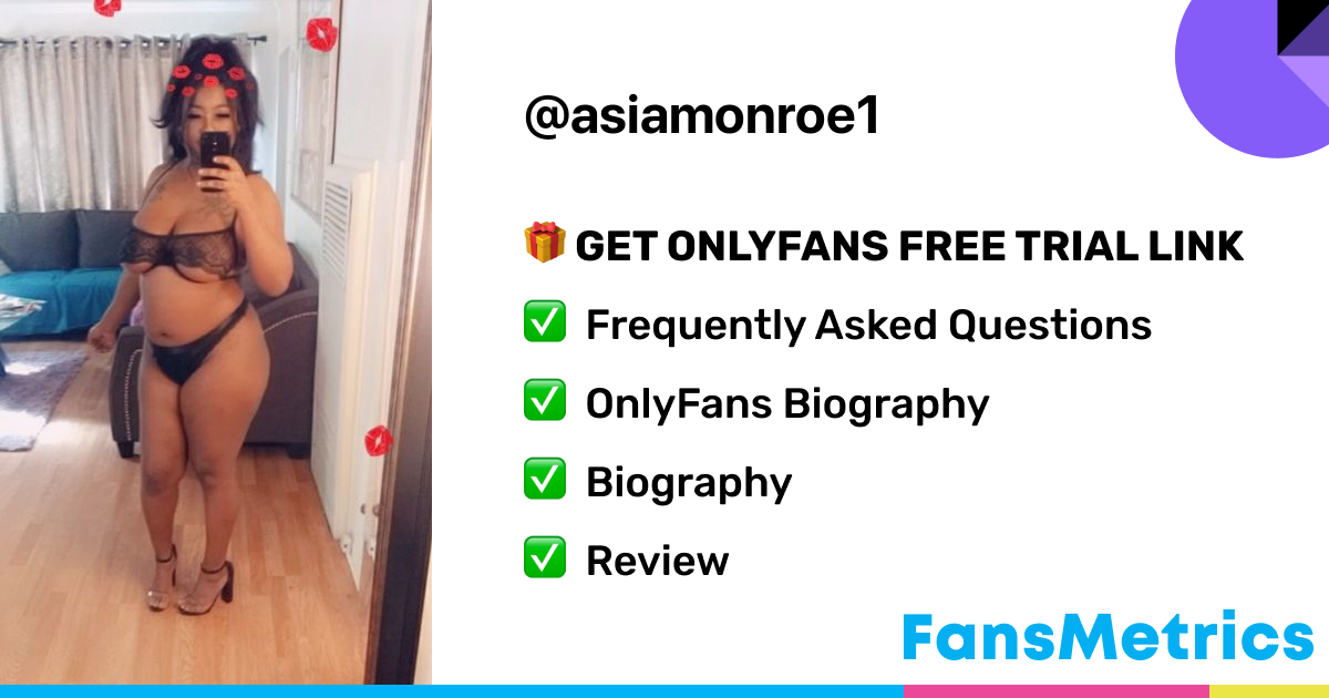 OnlyFans Access - Asiamonroe1 Leaked Free Roxysdream OnlyFans