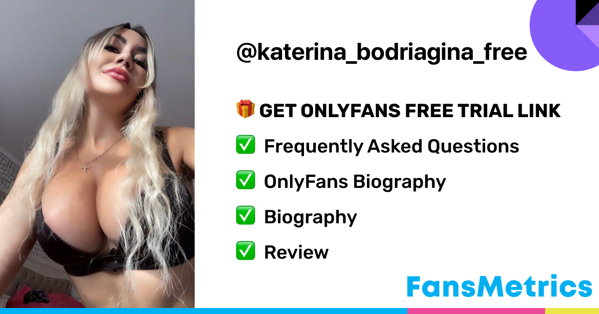 Katerinka - Katerinka_bodriagina OnlyFans Leaked