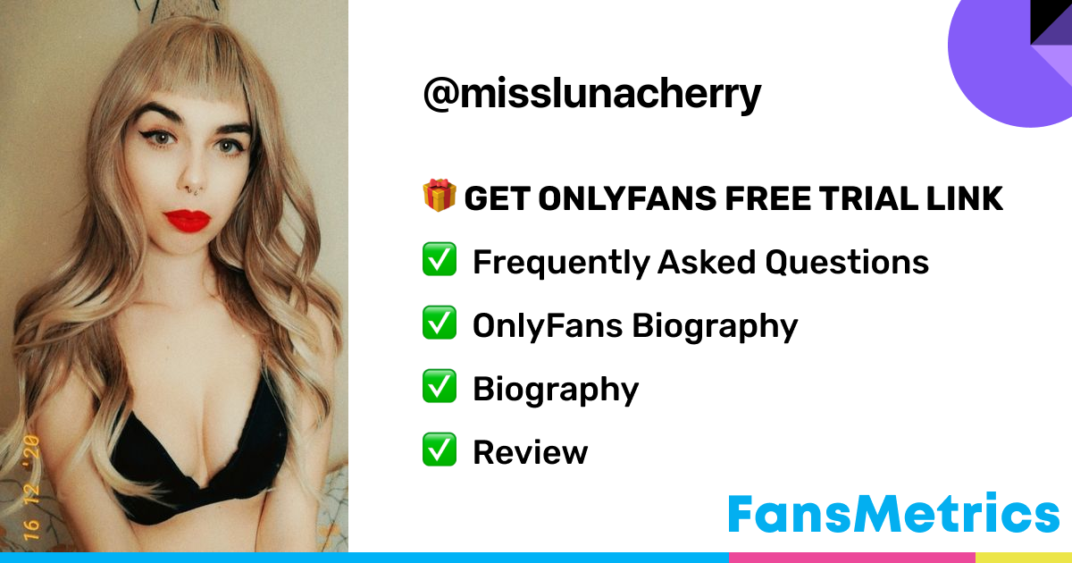 Miss Luna Cherry - Misslunacherry OnlyFans Leaked